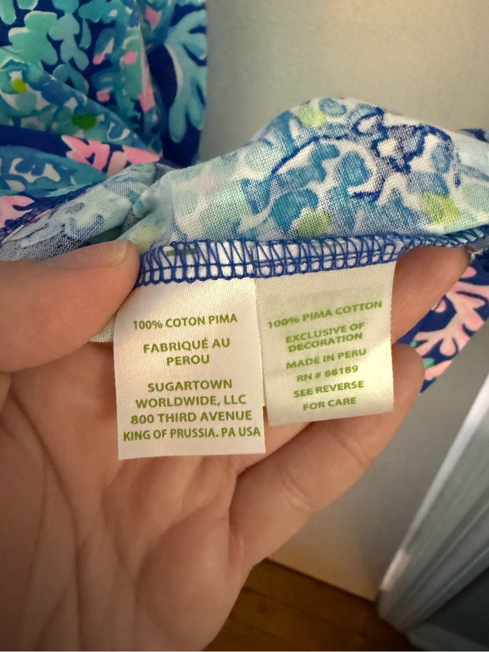 Lilly Pulitzer Blue Turtle Print Margot Dress - Picture 4 of 7